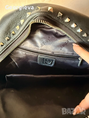  естествена кожа раница Art 93, снимка 3 - Раници - 53254251