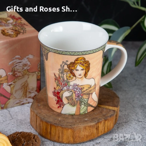 Порцеланови чаши  - Пролет, Лято, Есен , Зима