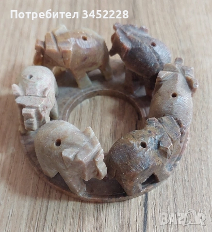 Стойка от минерал за ароматни пръчици за ценители , снимка 6 - Декорация за дома - 53783556