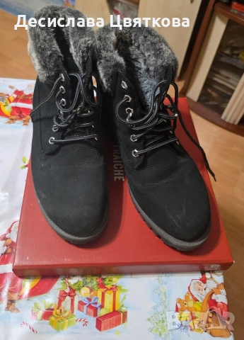 зимни боти-41 номер , снимка 2 - Дамски боти - 52773590