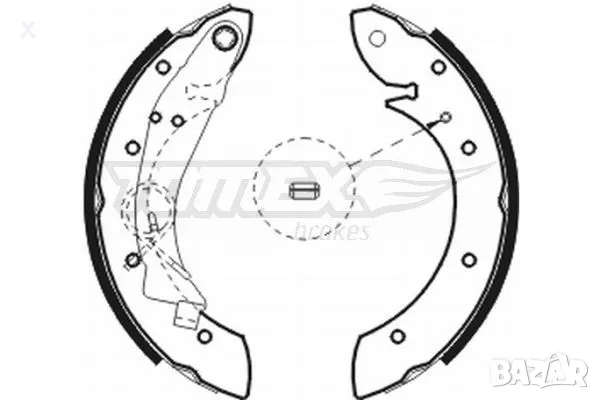 TX 20-75 TOMEX ЗАДНИ ЧЕЛЮСТИ CITROEN Berlingo, First, Xsara Picasso / PEUGEOT 405, Partner 1987-2024, снимка 1 - Части - 49069384