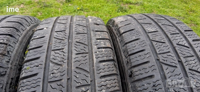 4бр. зимни бусови гуми 205/70R15C 8PR Pirelli Carrier 106/104R . DOT 3414. 6мм. дълбочина..., снимка 9 - Гуми и джанти - 53904248