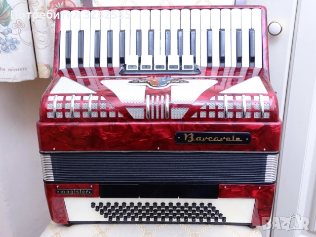Aкордеон Barcarole Magister 80 баса, снимка 4 - Акордеони - 52335458