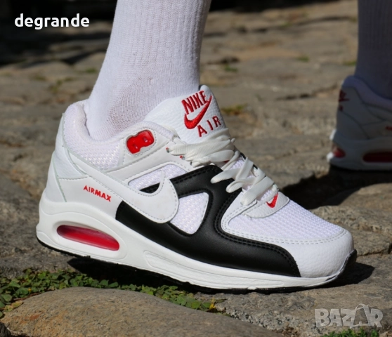 Маратонки Nike Air Max 90 Бяло - Черно, снимка 3 - Маратонки - 51610101