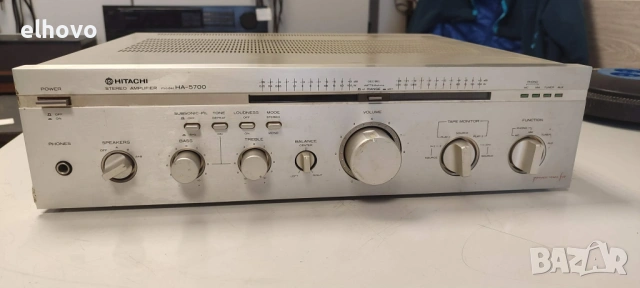 Стерео усилвател Hitachi HA-5700, снимка 2 - Ресийвъри, усилватели, смесителни пултове - 53507633