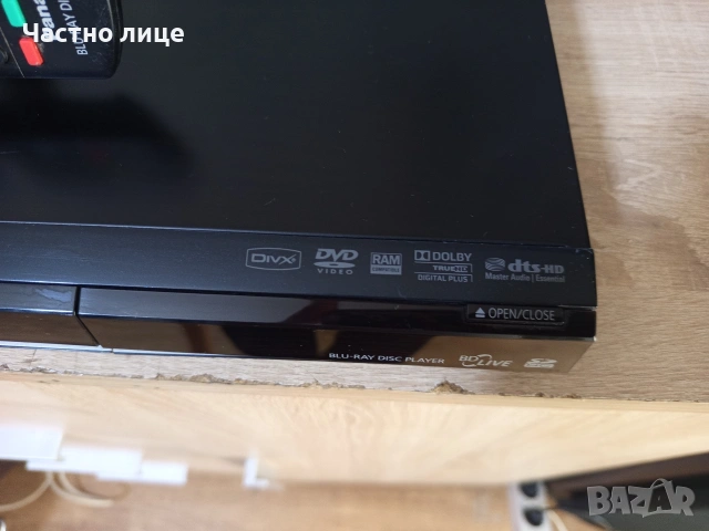 "Panasonic"DMP-BD35EF. Blu-Rey ДВД Плейър, снимка 3 - Плейъри, домашно кино, прожектори - 53824759