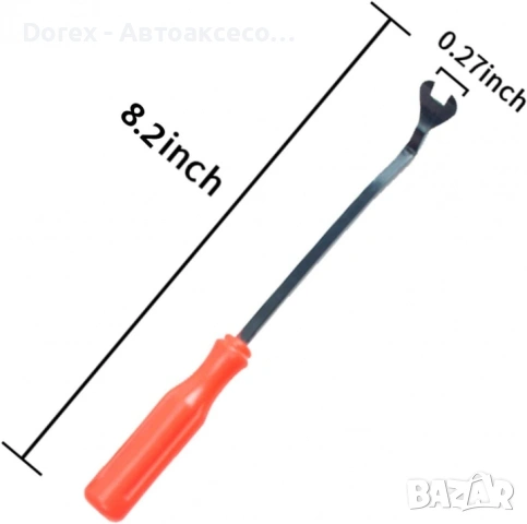 Комплект 421 авто клипсове + инструмент за демонтаж, снимка 6 - Аксесоари и консумативи - 53897827