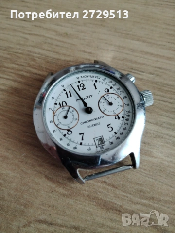  Полет poljot 3133 хронограф, снимка 2 - Антикварни и старинни предмети - 53391768