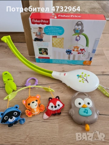 Въртележка за кошара Fisher Price