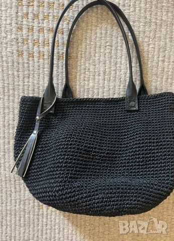 плетена чанта, снимка 4 - Чанти - 51027139
