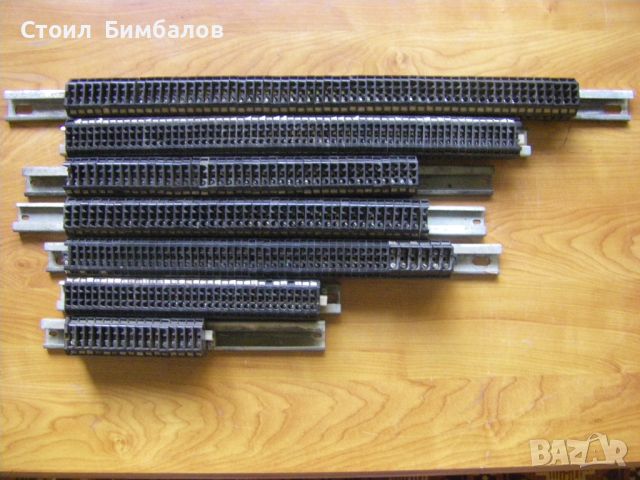 Редови клеми за електрически табла монтирани на G32-15 шина, модел BG, снимка 1 - Други машини и части - 42993890