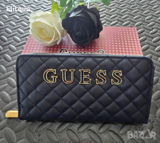 Дамски портфейл високо качество еко кожа, предлагат се в кутия Guess