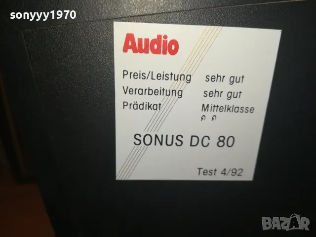 ASW SONUS DC 80-MADE IN WEST GERMANY-ВНОС SWISS G2408242152, снимка 14 - Тонколони - 47013214