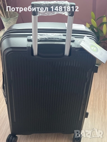 Куфар на колелца 100% полипропилен , снимка 2 - Куфари - 52988500