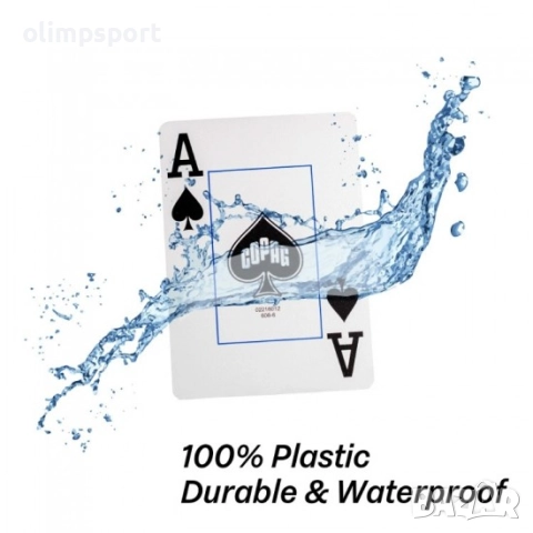 Карти за игра Copag Elite Poker size Jumbo index Black нови , снимка 4 - Карти за игра - 52180513