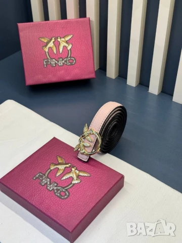 колани от естествена кожа в кутия pinko , снимка 5 - Колани - 50580445