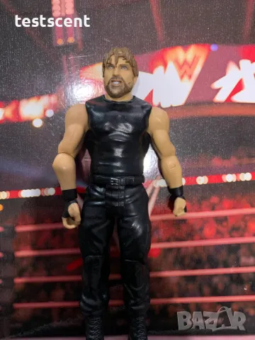 Екшън фигура WWE Jon Moxley Dean Ambrose Дийн Амброуз Basic играчка WWE AEW The Shield, снимка 5 - Колекции - 49171689