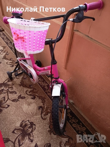 Детски велосипед за момиче, снимка 2 - Велосипеди - 54301508