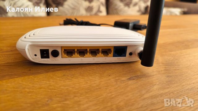 Рутер TP-Link TL-WR740N ver. 4.20, снимка 3 - Рутери - 44757696