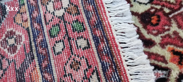 Ръчно тъкана вълнена персийска пътека.Топ качество за ценители., снимка 4 - Пътеки - 53847770