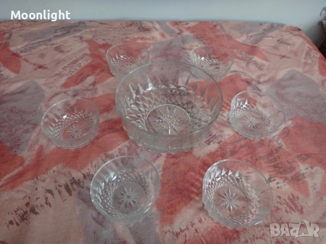 Полски стъклен сервиз, снимка 2 - Сервизи - 53221587