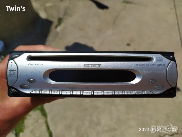 ✅ Авто радио CD/MP3 плейър Sony CDX-S2200 xplod 100dB+50W×4 , снимка 5 - Радиокасетофони, транзистори - 47088808