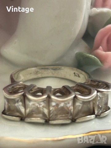 Масивен сребърен пръстен , снимка 5 - Пръстени - 53982175