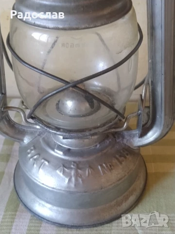 стара германска керосинова / газена лампа , снимка 5 - Декорация за дома - 51315140