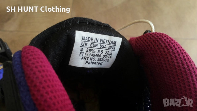 SALOMON XA PRO 3D Размер EUR 36 2/3 / UK 4 дамски детски маратонки 191-14-S, снимка 18 - Маратонки - 52652241