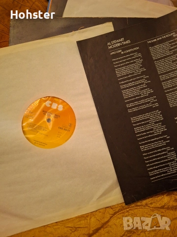 AL STEWART - Modern Times, снимка 3 - Грамофонни плочи - 53669465