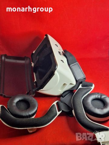 3D VR сет очила за телефон + слушалки, снимка 2 - Друга електроника - 46401405