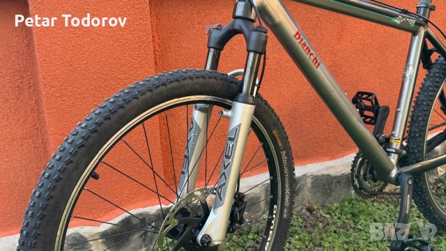Bianchi 120 Anniversario MTB 26” L размер планински велосипед алуминиев xc cross country, снимка 4 - Велосипеди - 51628345