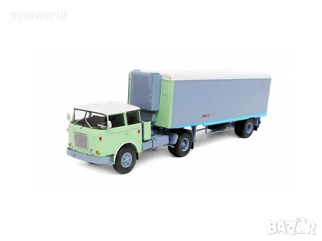 Skoda LIAZ 706 MTTN хладилно полу-ремарке TIR - мащаб 1:43 на Авто История моделът е нов в кутия