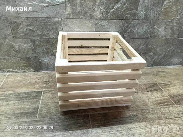 Касетки, щайги - буркани, консерви, плодове, зеленчуци, декорация, снимка 4 - Органайзери - 49683063