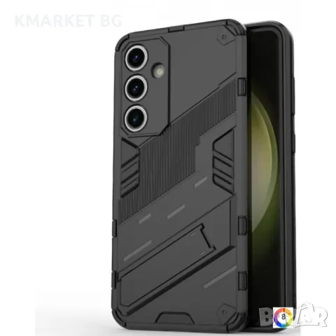 Samsung Galaxy S24 FE 5G Punk Armor Удароустойчив Калъф и Протектор, снимка 3 - Калъфи, кейсове - 47753268