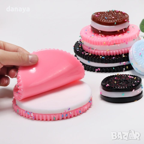 6469 Антистрес играчка за стискане Бисквитка, 10 см, снимка 2 - Други - 54014162