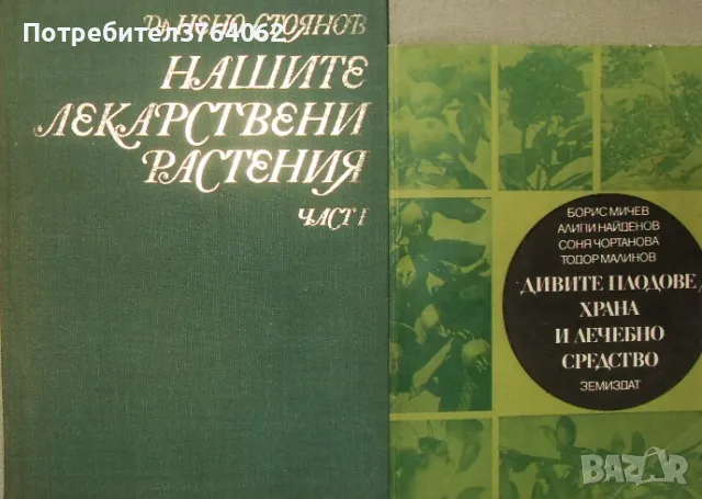 Нашите лекарствени растения. Част 1 Нено Стоянов,Дивите плодове - храна и лечебно средство, снимка 1 - Други - 48605163