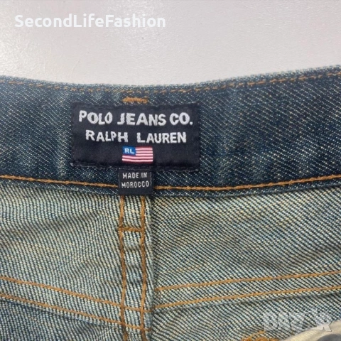 Дънки Polo Jeans Company Ralph Lauren сини  размер W28 L33, снимка 3 - Дънки - 53673786