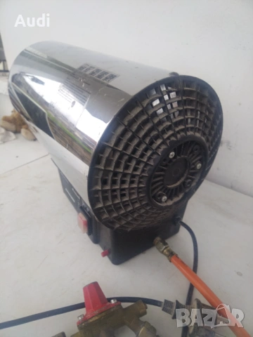 Газов калорифер за отопление EINHELL HGG30 Niro  мощност 30kW Консумация на газ 2.15kg/h, снимка 3 - Отоплителни печки - 53396418