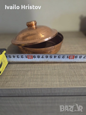 Медна бонбонера, снимка 2 - Декорация за дома - 53140551