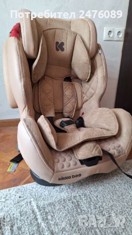 Стол за кола Kikka Boo Major Beige + Isofix (9-36кг.), снимка 1