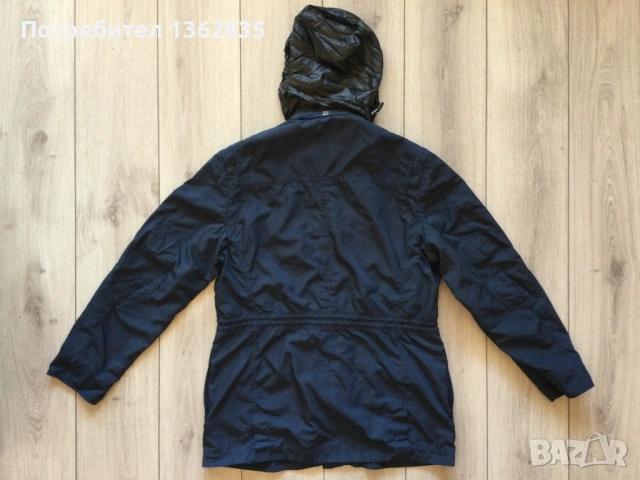 НОВО оригинално синьо пролетно - есенно яке HUGO BOSS размер 50 / L, снимка 10 - Якета - 53706207