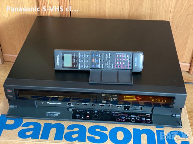 Panasonic NV-F55B Hi-Fi stereo VHS recorder, снимка 3 - Плейъри, домашно кино, прожектори - 45197030