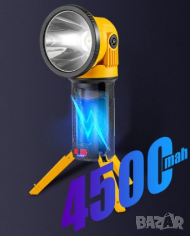 Мултифункционален LED преносим фенер 3200LM 4500mAh W5165-1, снимка 3 - Други инструменти - 46761651