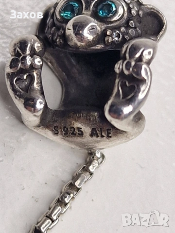 Гривна сребро с 23 броя талисмани , снимка 10 - Гривни - 53730695