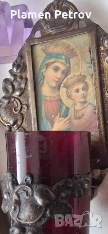 Икона,кандило,Исус Христос , снимка 17 - Антикварни и старинни предмети - 38502656