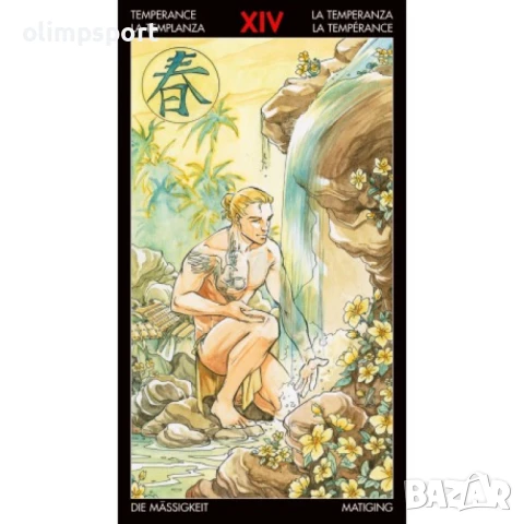 Карти Таро LoScarabeo Manga  , снимка 11 - Карти за игра - 51342499