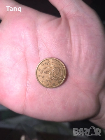 Колекционерска монета испанска от 1999г.