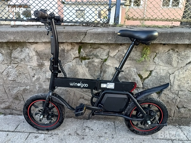 Електрическо колело 14 цола сгъваемо леко и удобно с ляти капли , снимка 12 - Велосипеди - 54102531