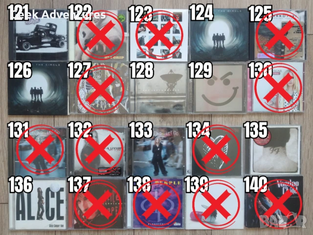 Rock/Punk Metal Music Albums CDs Оригинални Рок Пънк Музикални Дискове, снимка 8 - CD дискове - 46680866